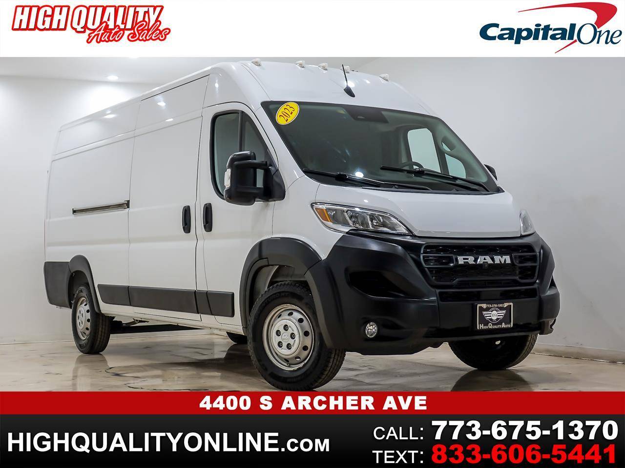 2023 Ram ProMaster Cargo Van 3500 — Cargo Van — 50,276 mi — Chicago, IL