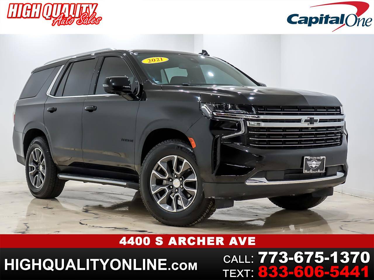 2021 Chevrolet Tahoe LT — SUV — 119,612 mi — Chicago, IL