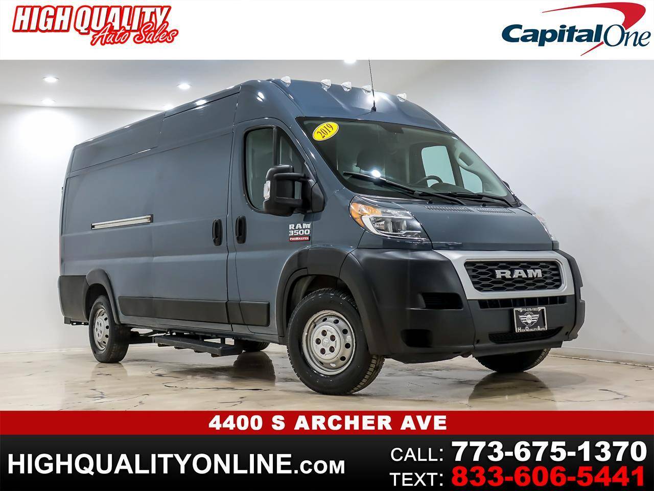 2019 Ram ProMaster Cargo Van 3500 — Cargo Van — 97,522 mi — Chicago, IL