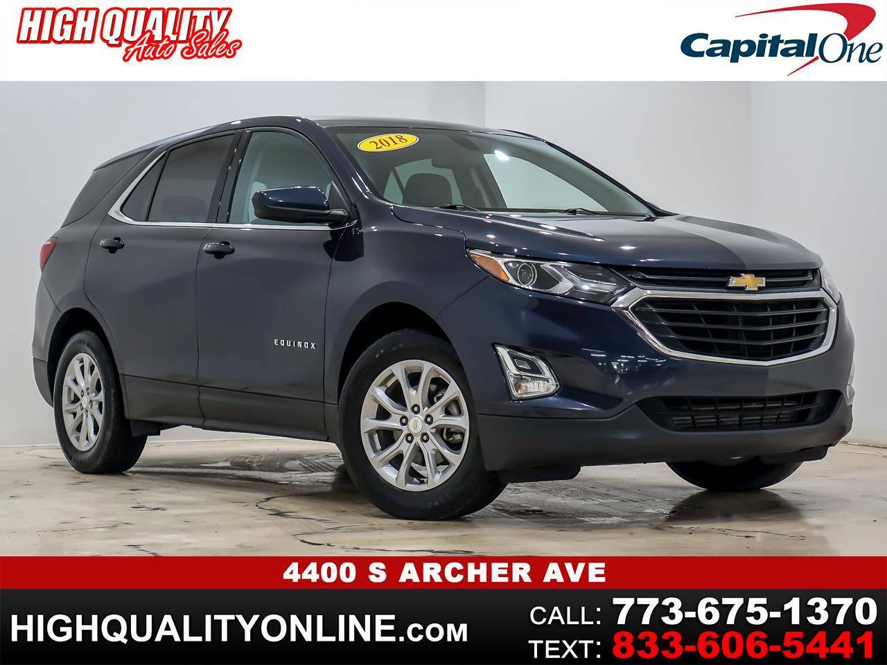 2018 Chevrolet Equinox LT — SUV — 104,445 mi — Chicago, IL