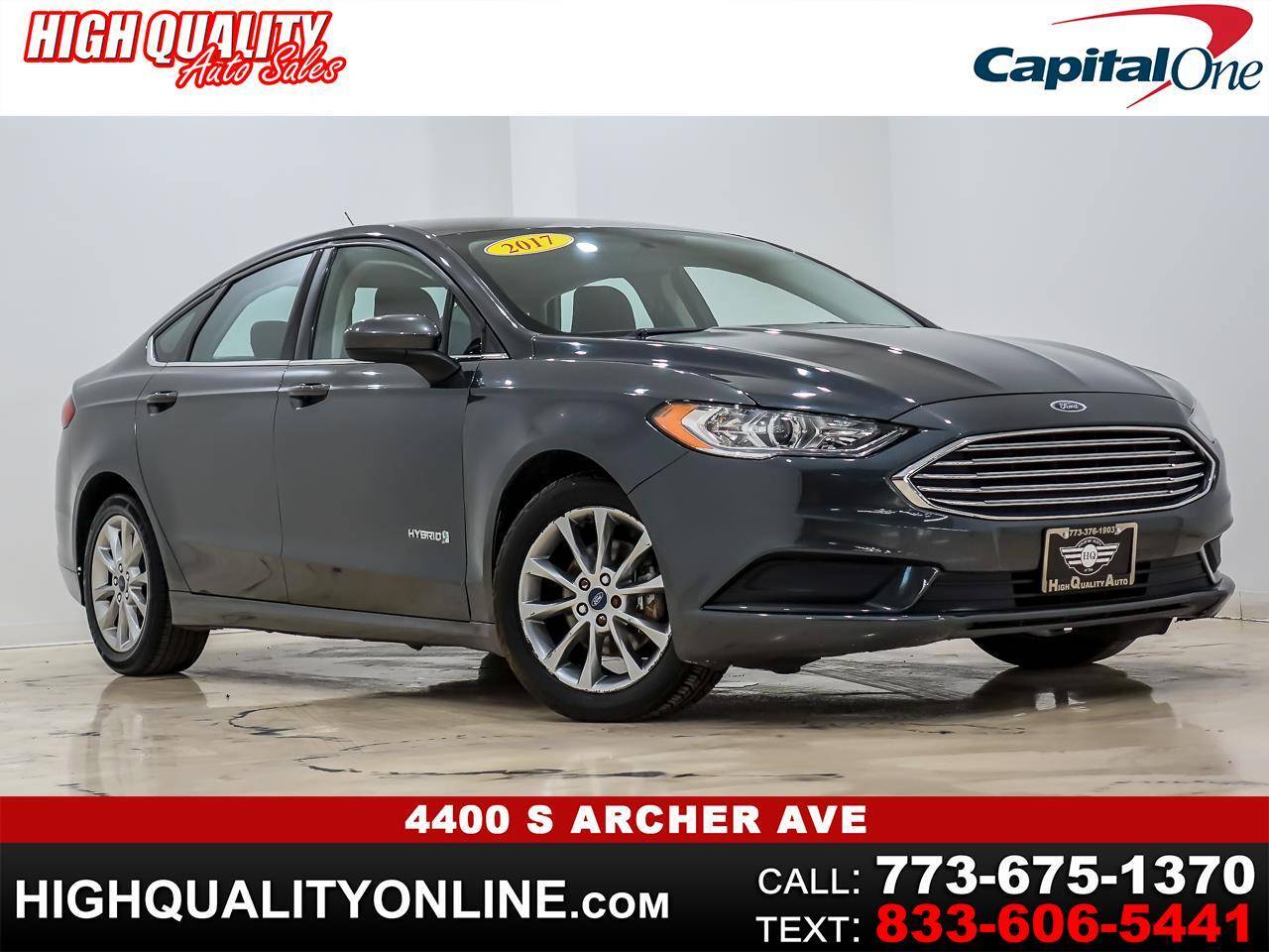 2017 Ford Fusion Hybrid SE — Sedan — 109,757 mi — Chicago, IL