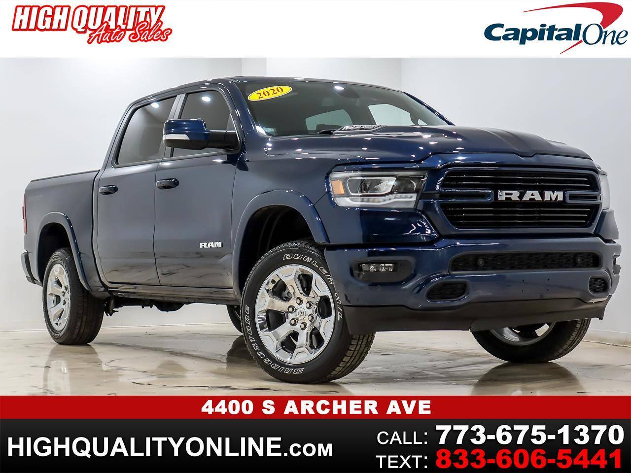 2020 Ram 1500 Laramie — Pickup Truck — 87,344 mi — Chicago, IL