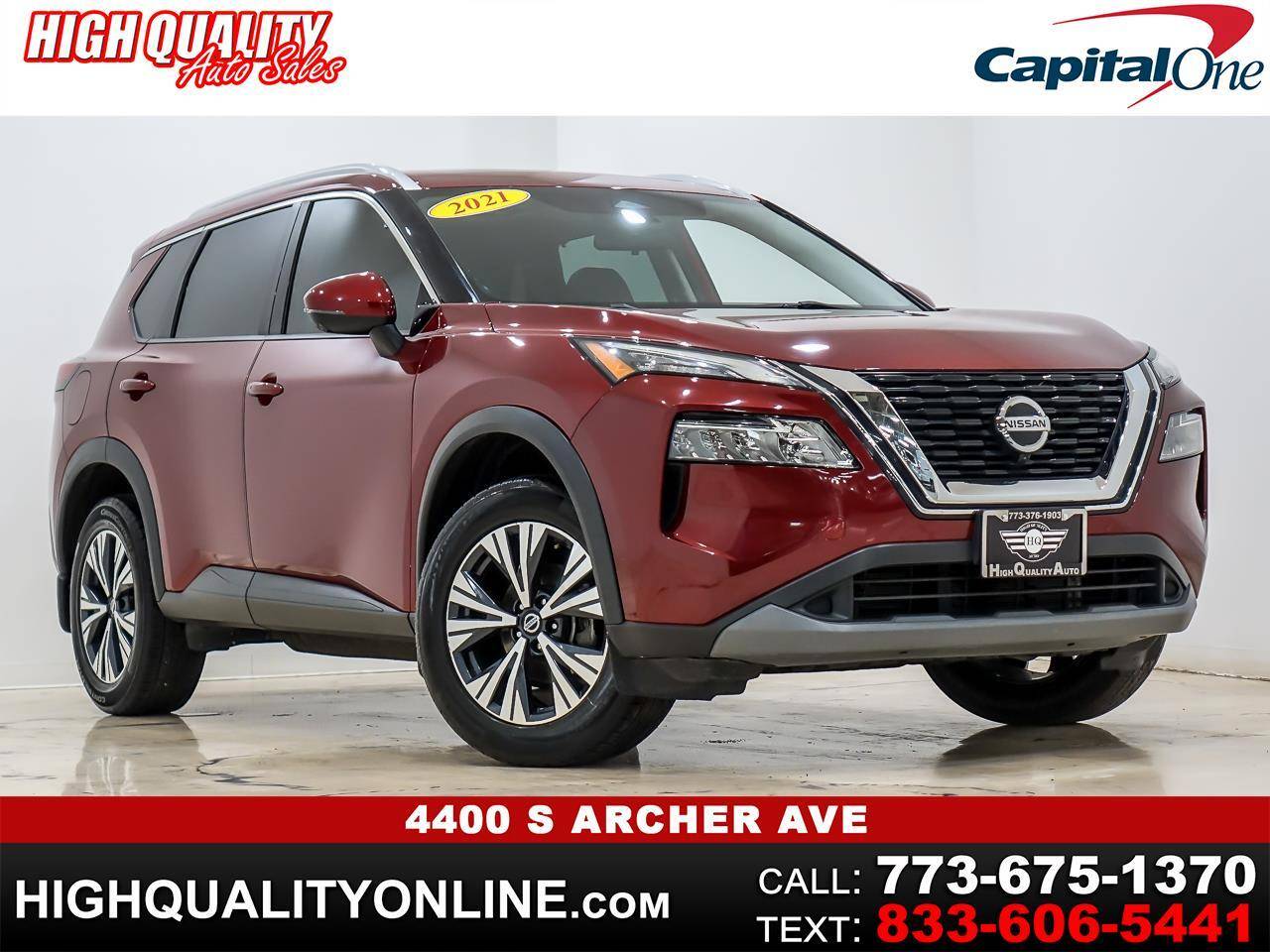 2021 Nissan Rogue SV — SUV — 70,370 mi — Chicago, IL