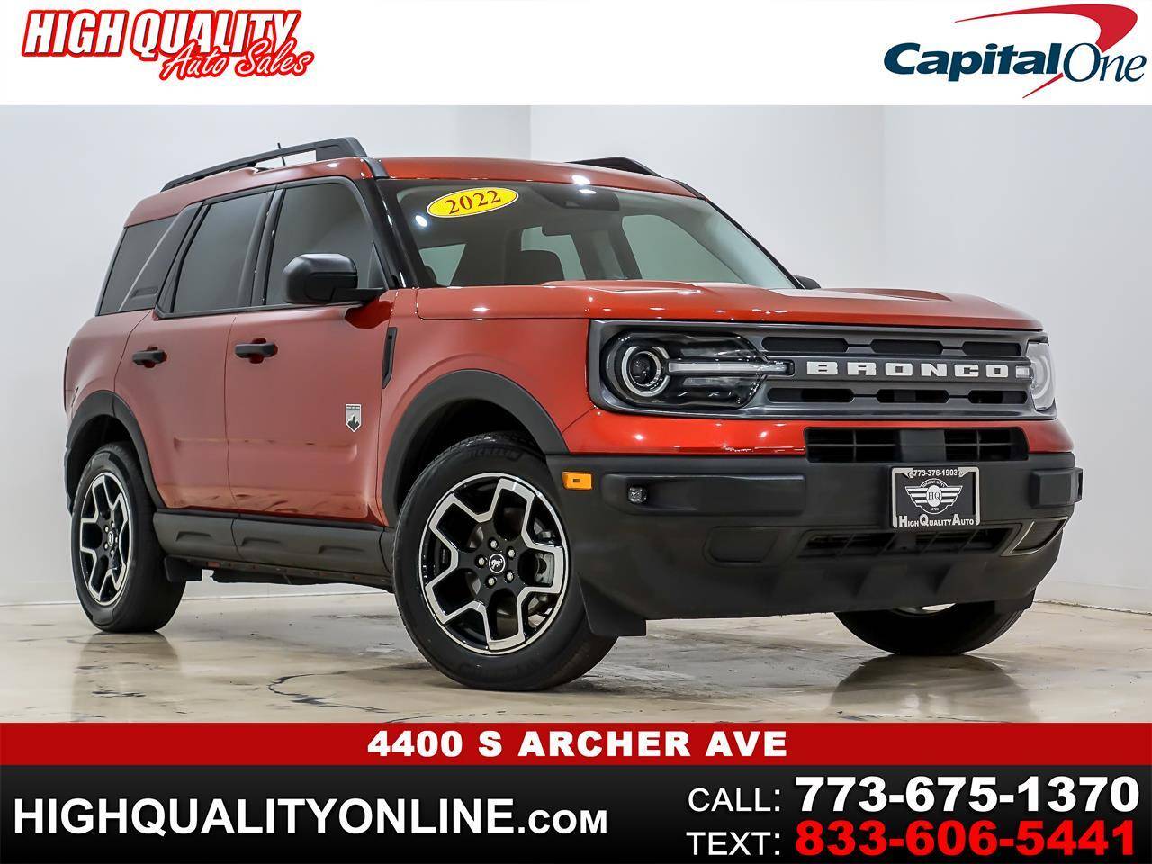 2022 Ford Bronco Sport Big Bend — SUV — 35,773 mi — Chicago, IL