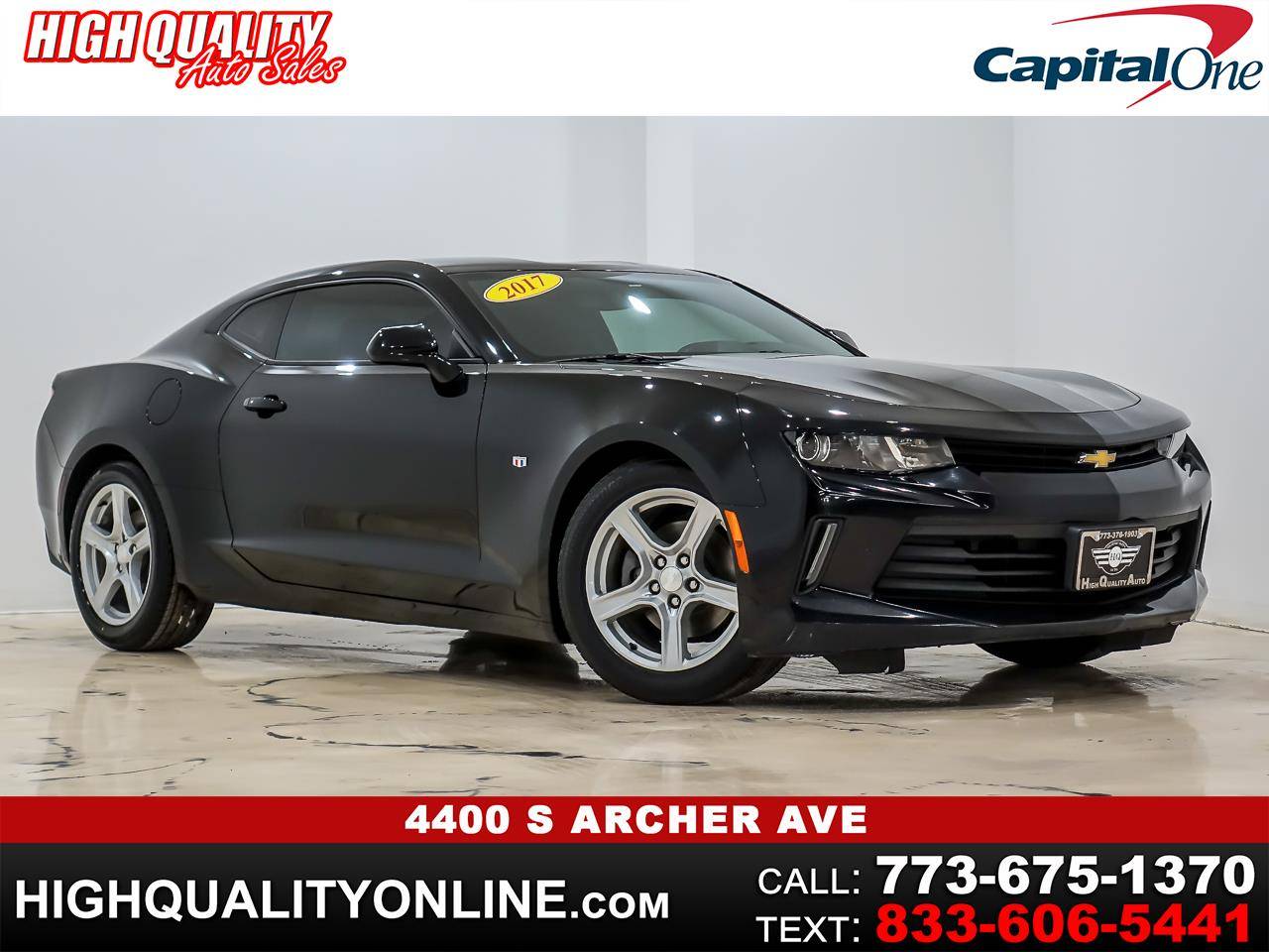 2017 Chevrolet Camaro 1LT — Coupe — 121,687 mi — Chicago, IL