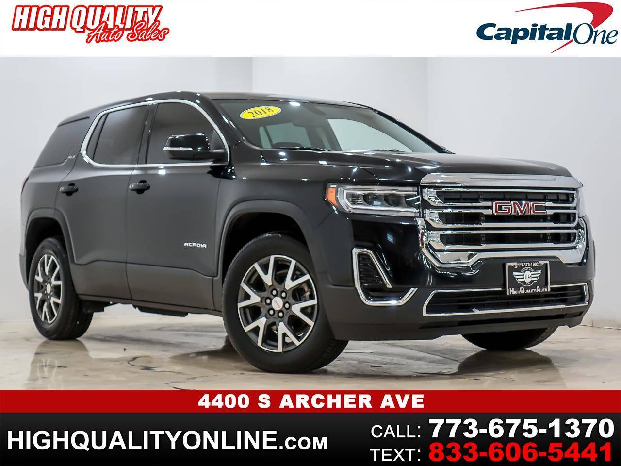 2021 GMC Acadia SLE — SUV — 81,325 mi — Chicago, IL