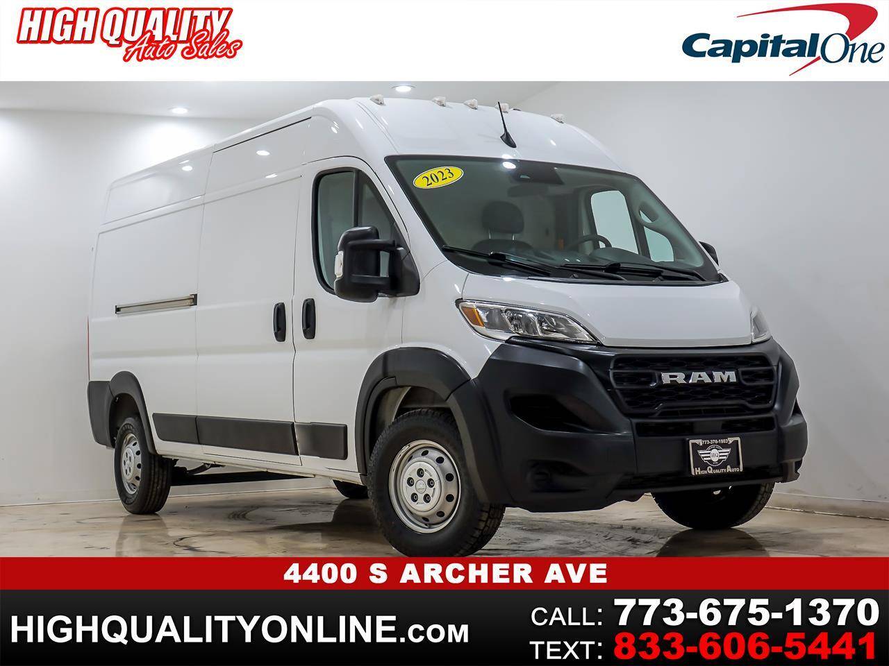 2023 Ram ProMaster Cargo Van 3500 — Cargo Van — 96,650 mi — Chicago, IL