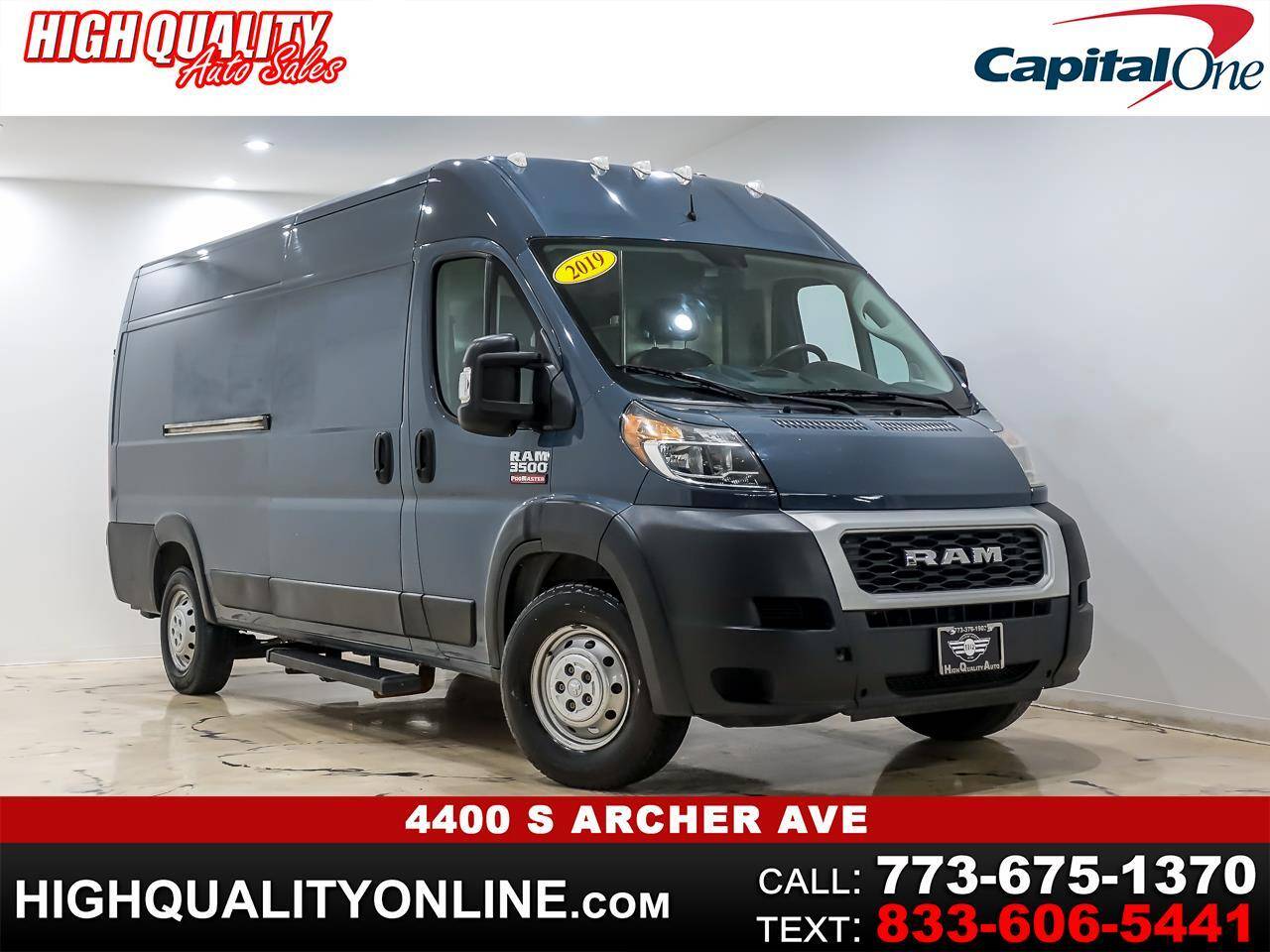 2019 Ram ProMaster Cargo Van 3500 — Cargo Van — 143,281 mi — Chicago, IL