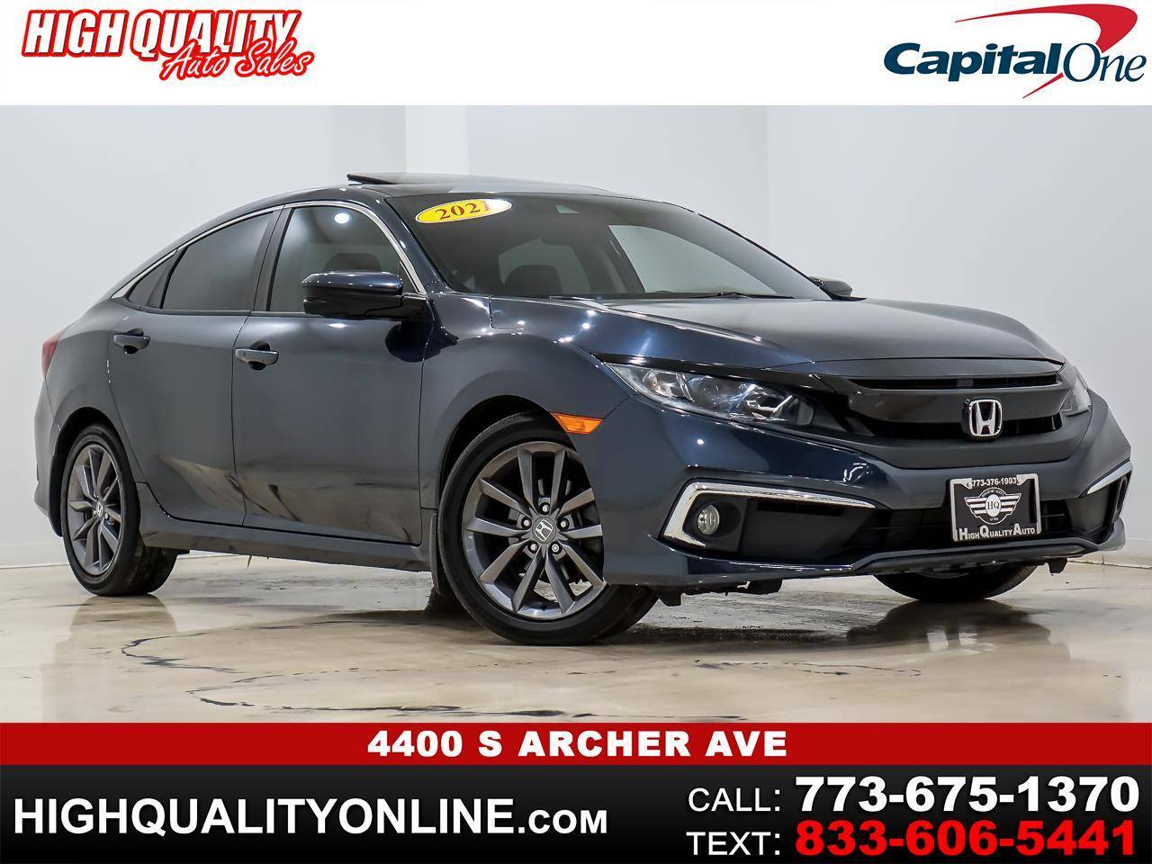 2021 Honda Civic EX — Sedan — 46,814 mi — Chicago, IL