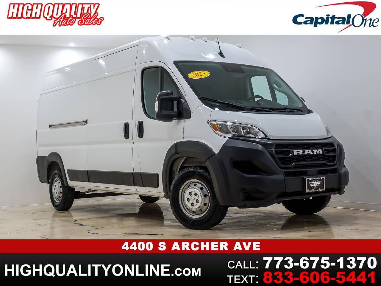 2023 Ram ProMaster Cargo Van 2500 — Cargo Van — 60,222 mi — Chicago, IL