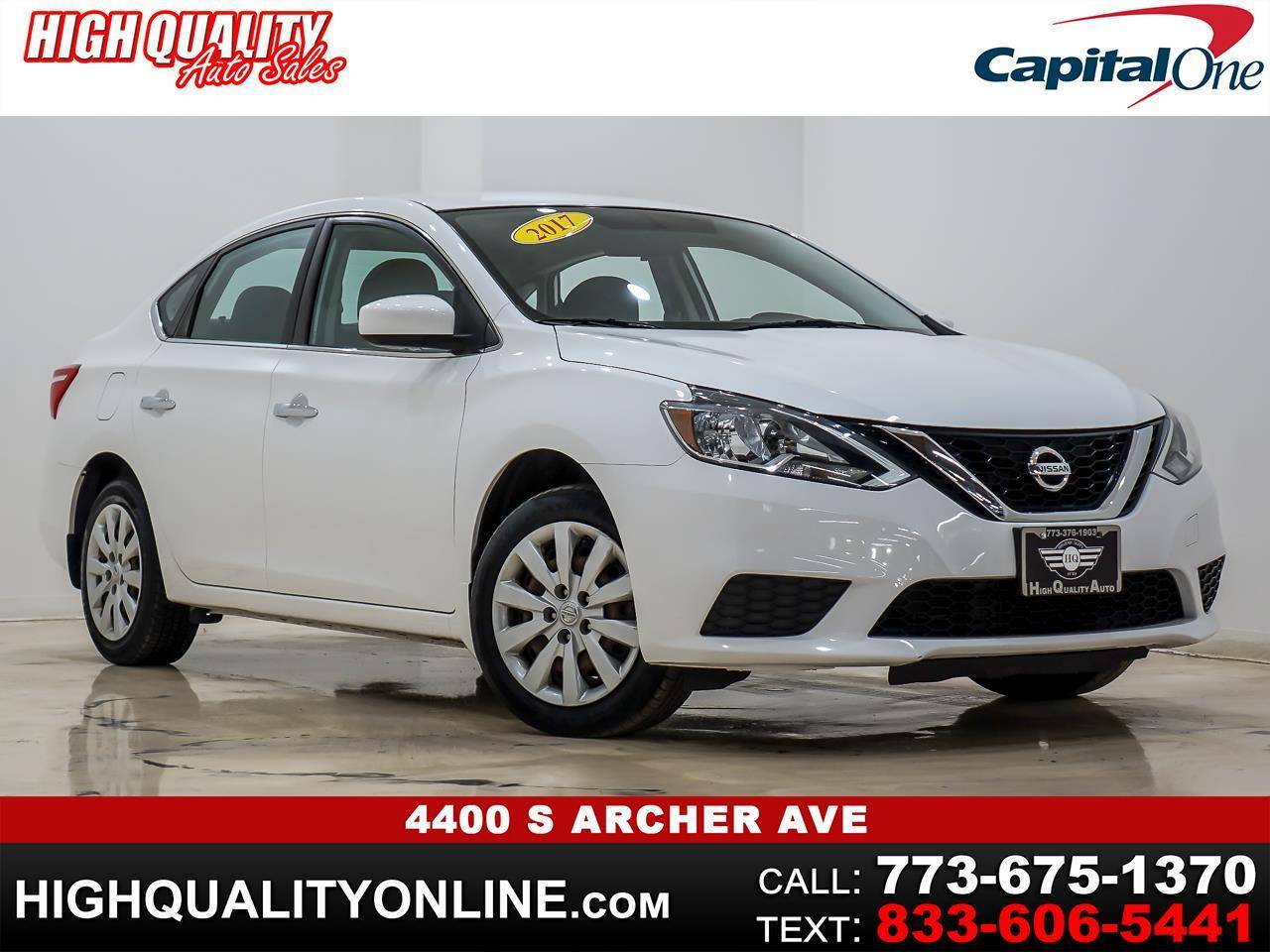 2017 Nissan Sentra S — Sedan — 87,278 mi — Chicago, IL