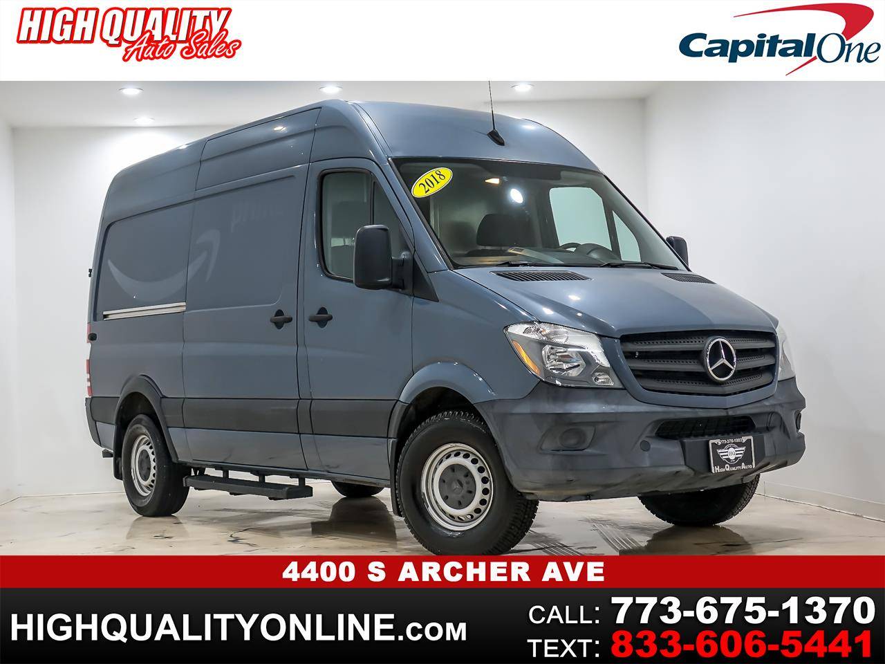 2018 Mercedes-Benz Sprinter Cargo Van 2500 — Cargo Van — 43,671 mi — Chicago, IL