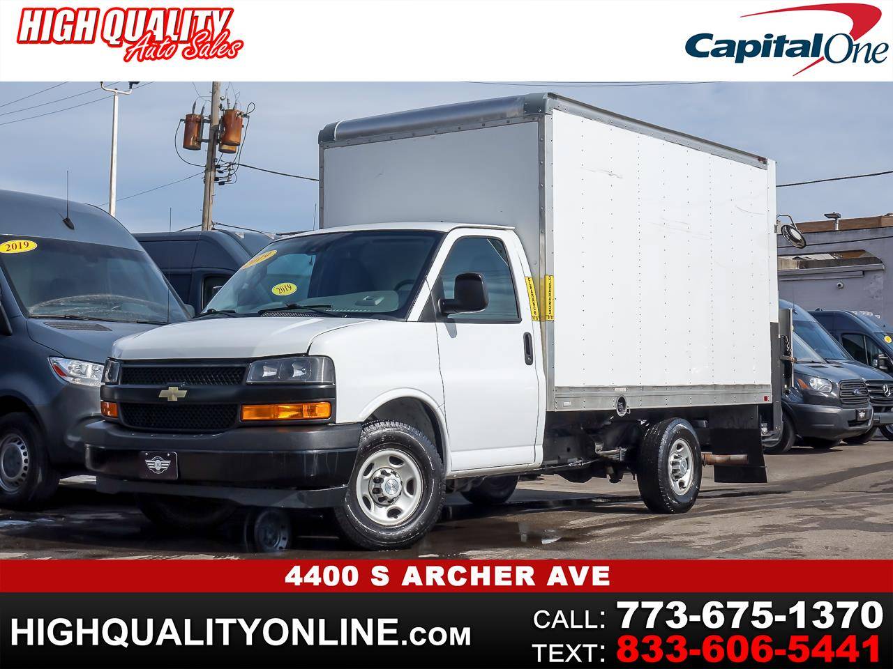 2019 Chevrolet Express Commercial Cutaway 3500 — Chassis Cab Truck — 100,041 mi — Chicago, IL