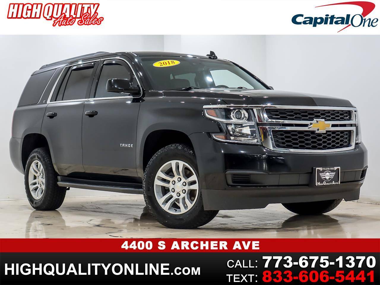 2018 Chevrolet Tahoe LT — SUV — 113,915 mi — Chicago, IL