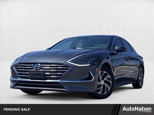 2022 Hyundai Sonata Hybrid Blue — Sedan — 41,442 mi — Austin, TX