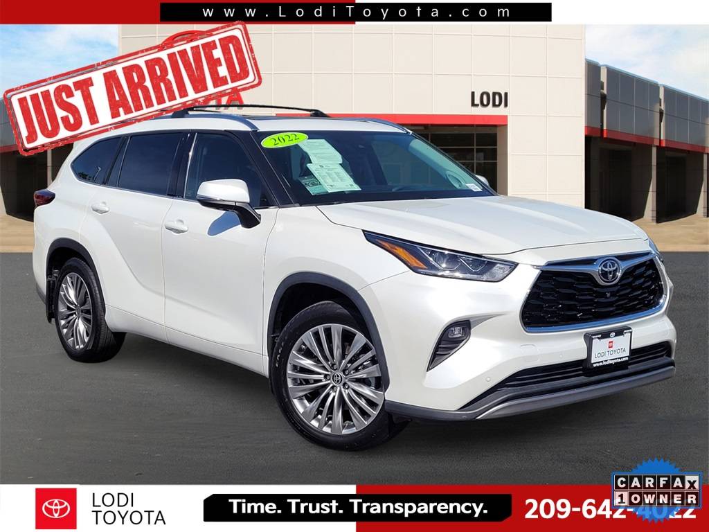 2022 Toyota Highlander Platinum — SUV — 39,631 mi — Lodi, CA