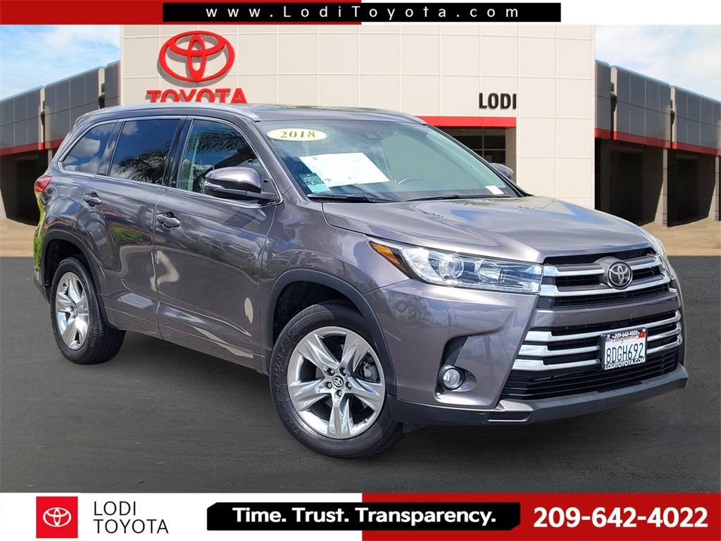 2018 Toyota Highlander Limited — SUV — 62,851 mi — Lodi, CA
