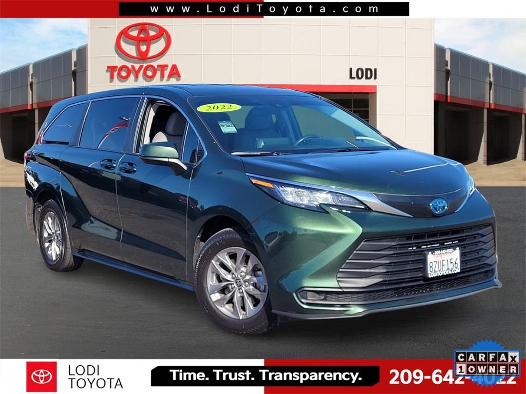 2022 Toyota Sienna LE — Minivan — 64,320 mi — Lodi, CA