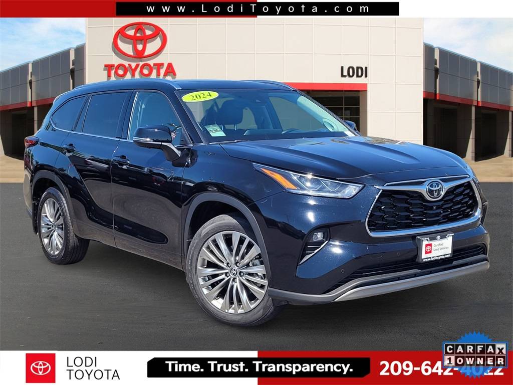 2024 Toyota Highlander Platinum — SUV — 11,798 mi — Lodi, CA