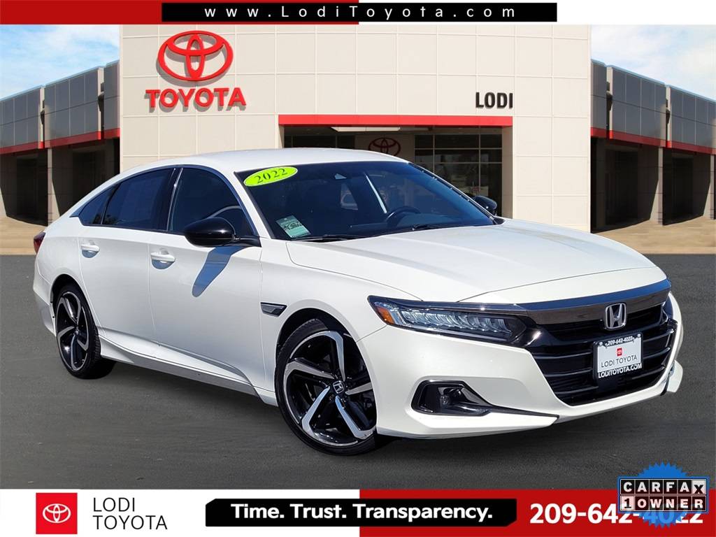 2022 Honda Accord Sport — Sedan — 78,799 mi — Lodi, CA