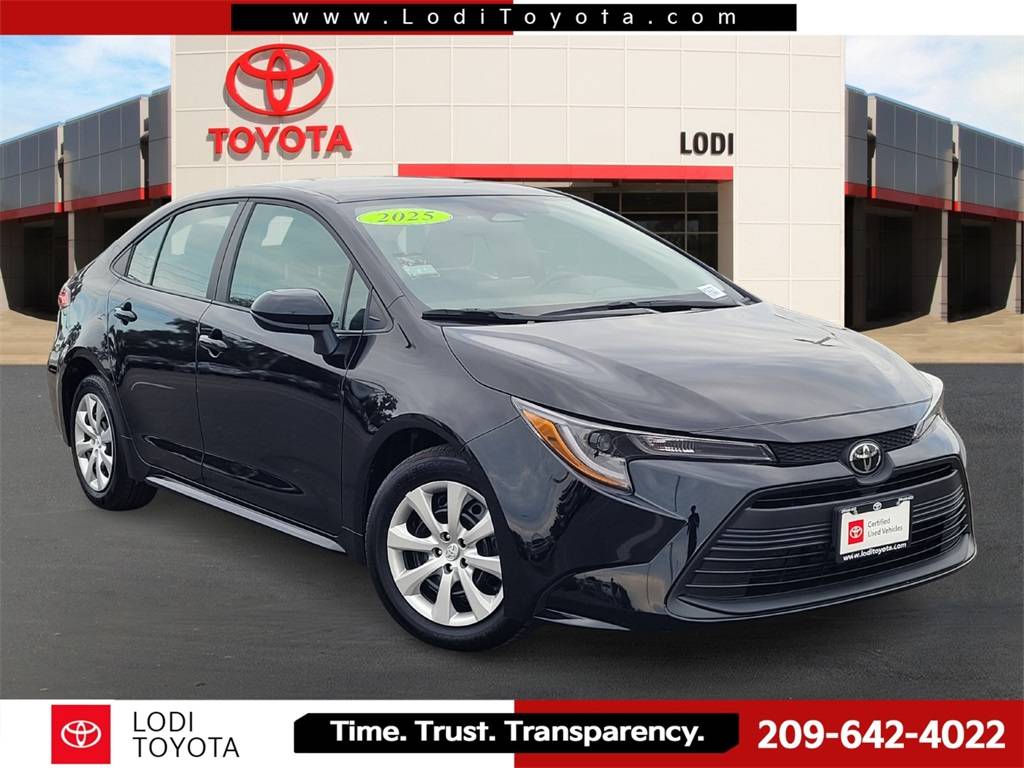 2025 Toyota Corolla LE — Sedan — 9,959 mi — Lodi, CA