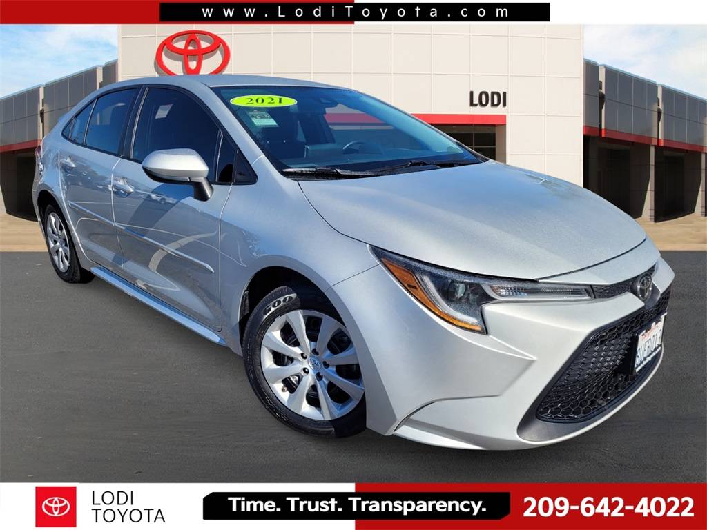 2021 Toyota Corolla LE — Sedan — 50,222 mi — Lodi, CA