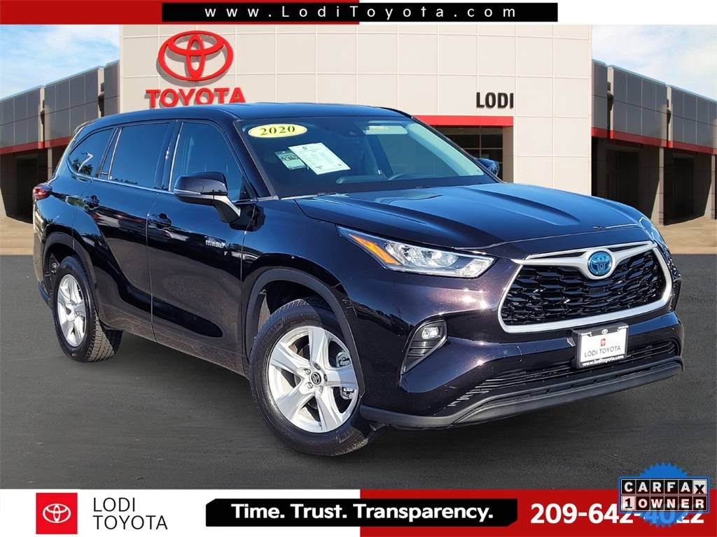 2020 Toyota Highlander Hybrid LE — SUV — 50,495 mi — Lodi, CA