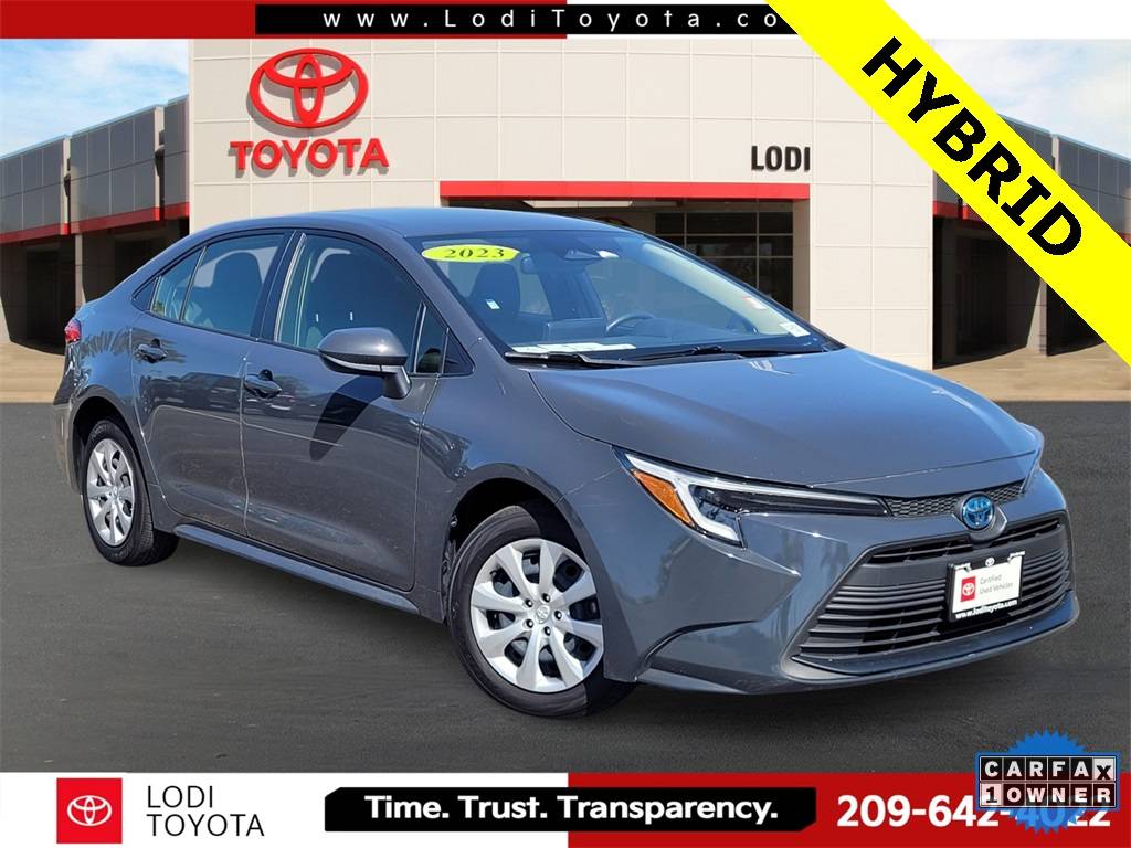2023 Toyota Corolla Hybrid LE — Sedan — 17,677 mi — Lodi, CA