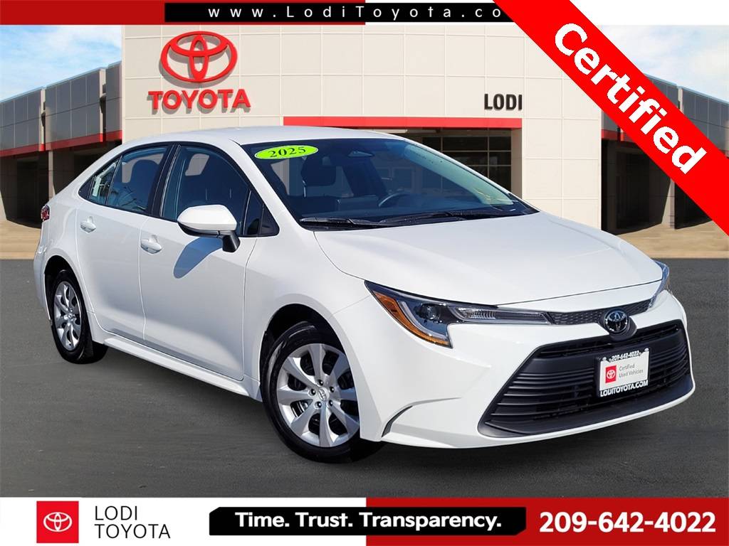 2025 Toyota Corolla LE — Sedan — 505 mi — Lodi, CA