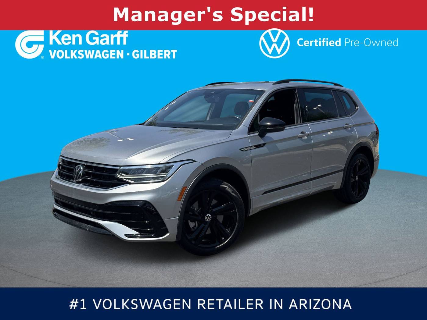 2023 Volkswagen Tiguan SE R-Line Black — SUV — 27,998 mi — Gilbert, AZ