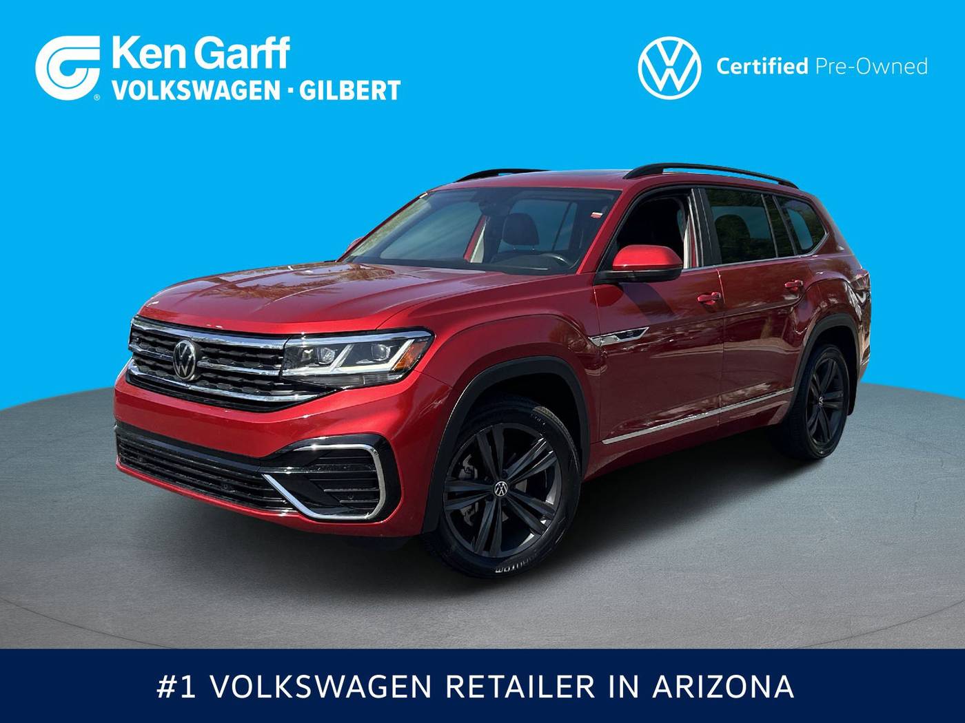 2021 Volkswagen Atlas SE with Technology R-Line — SUV — 39,631 mi — Gilbert, AZ