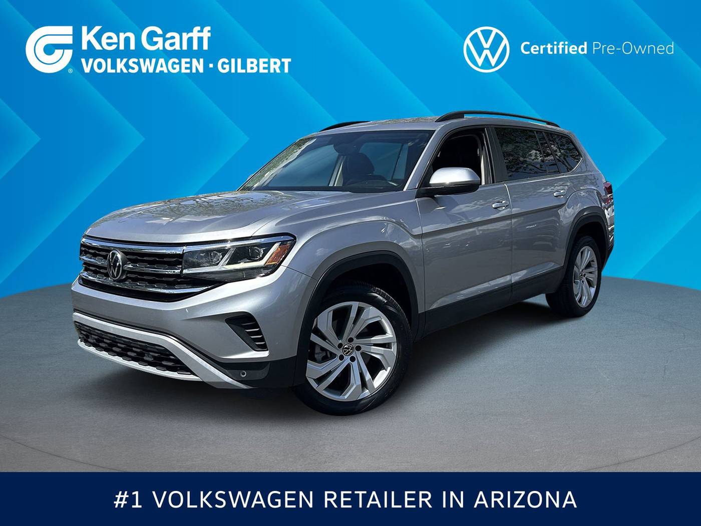 2021 Volkswagen Atlas SE with Technology — SUV — 43,500 mi — Gilbert, AZ