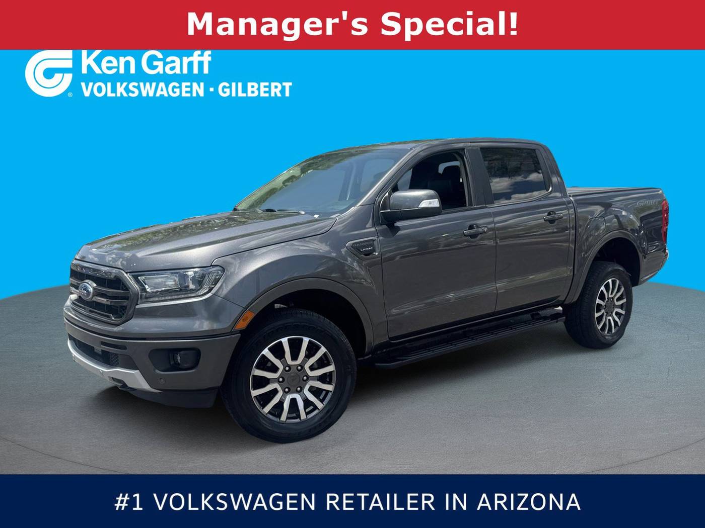 2019 Ford Ranger Lariat — Pickup Truck — 42,494 mi — Gilbert, AZ