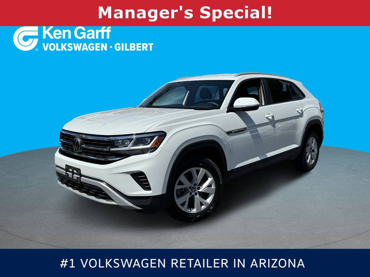 2021 Volkswagen Atlas Cross Sport S — SUV — 37,578 mi — Gilbert, AZ