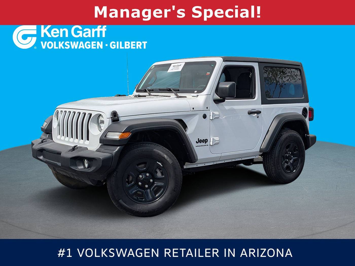 2023 Jeep Wrangler Sport — SUV — 27,623 mi — Gilbert, AZ