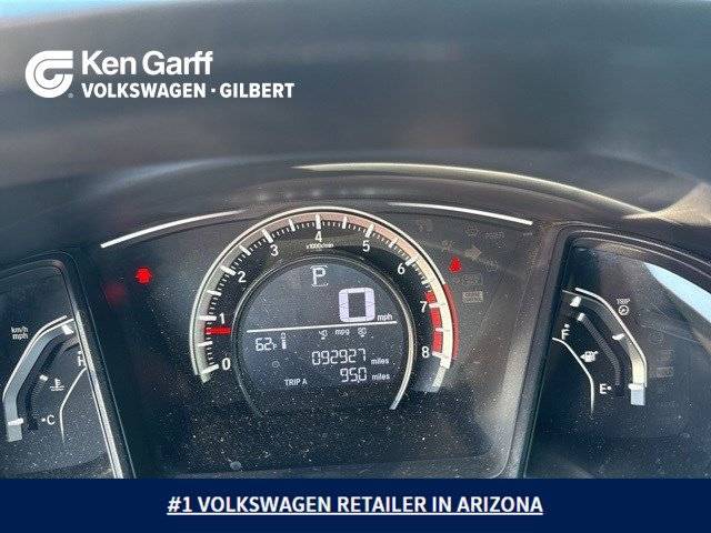 2016 Honda Civic LX — Sedan — 92,927 mi — Gilbert, AZ