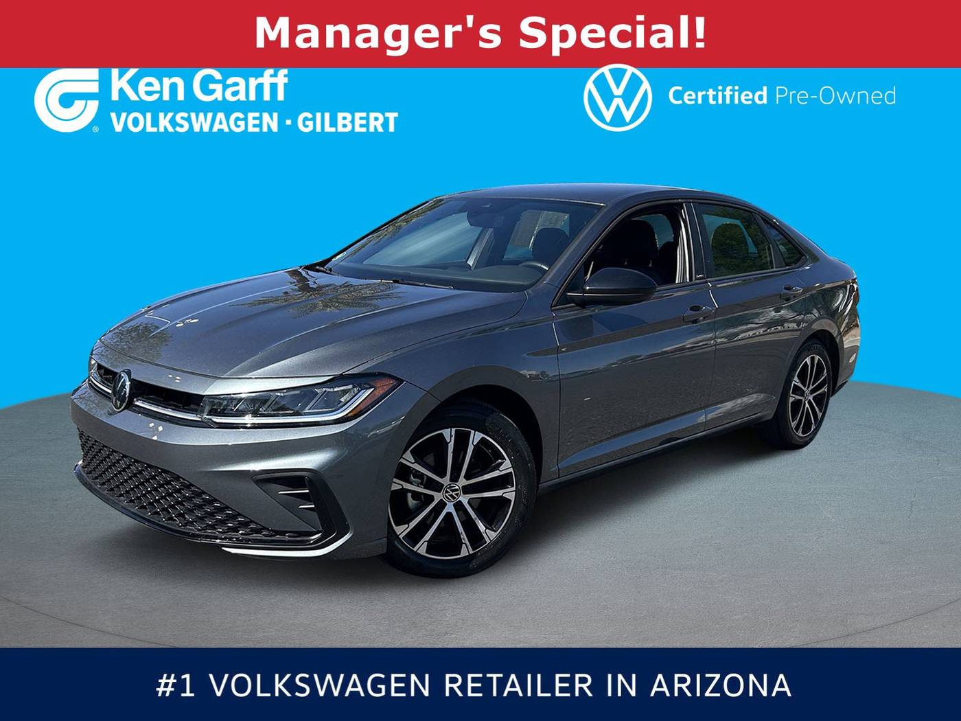 2025 Volkswagen Jetta Sport — Sedan — 12,124 mi — Gilbert, AZ