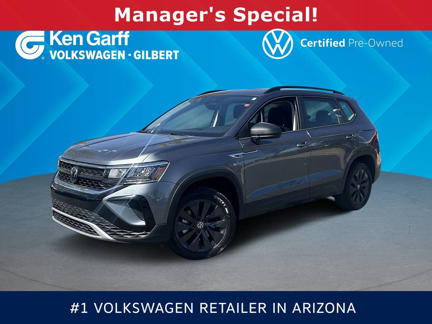 2024 Volkswagen Taos S — SUV — 8,285 mi — Gilbert, AZ