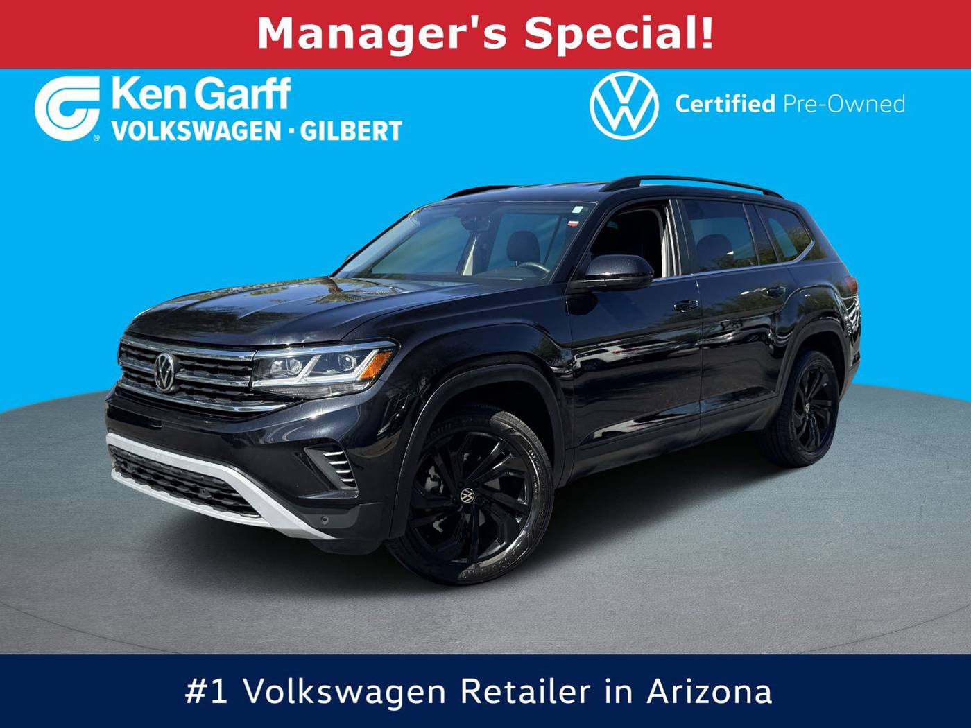 2022 Volkswagen Atlas SE with Technology — SUV — 33,562 mi — Gilbert, AZ