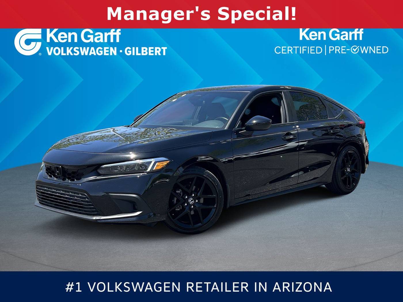 2023 Honda Civic Sport — Hatchback — 8,915 mi — Gilbert, AZ
