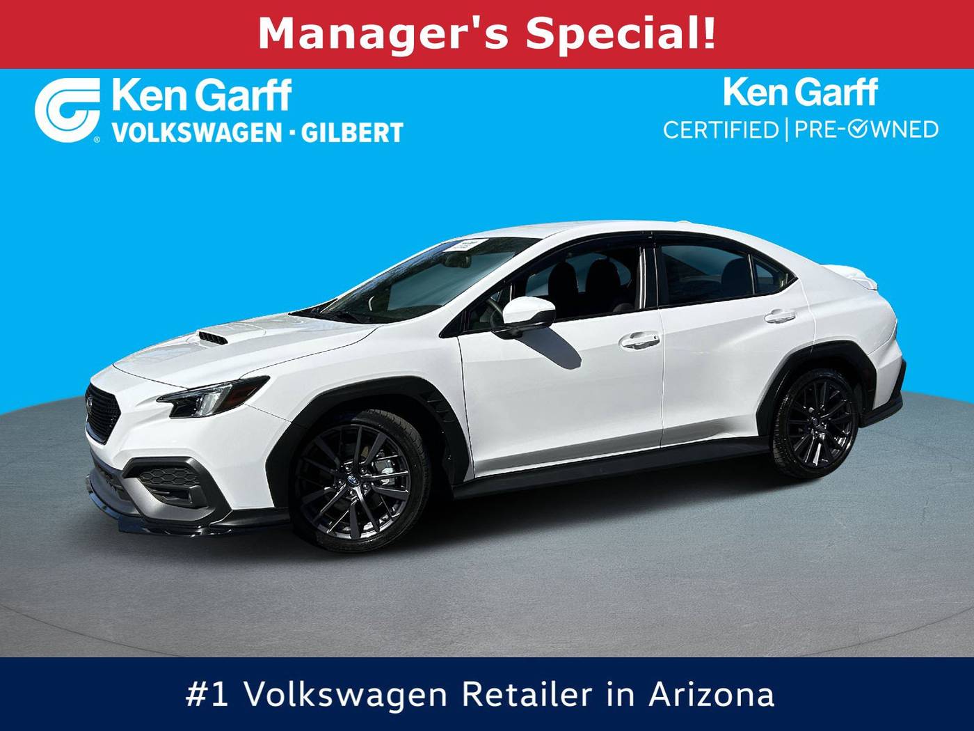 2023 Subaru WRX Premium — Sedan — 7,271 mi — Gilbert, AZ