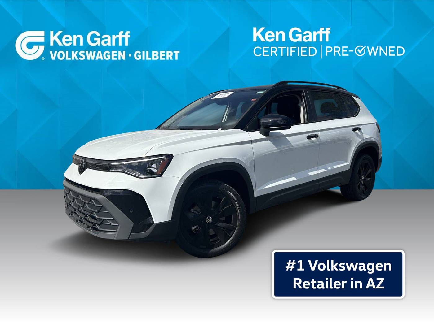 2025 Volkswagen Taos SE Black — SUV — 754 mi — Gilbert, AZ