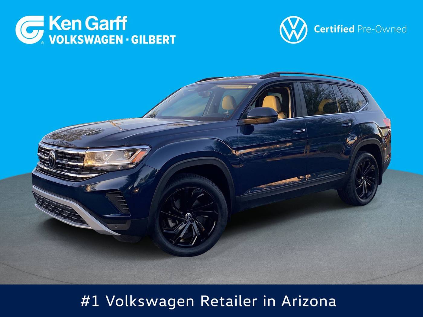 2022 Volkswagen Atlas SE with Technology — SUV — 46,715 mi — Gilbert, AZ