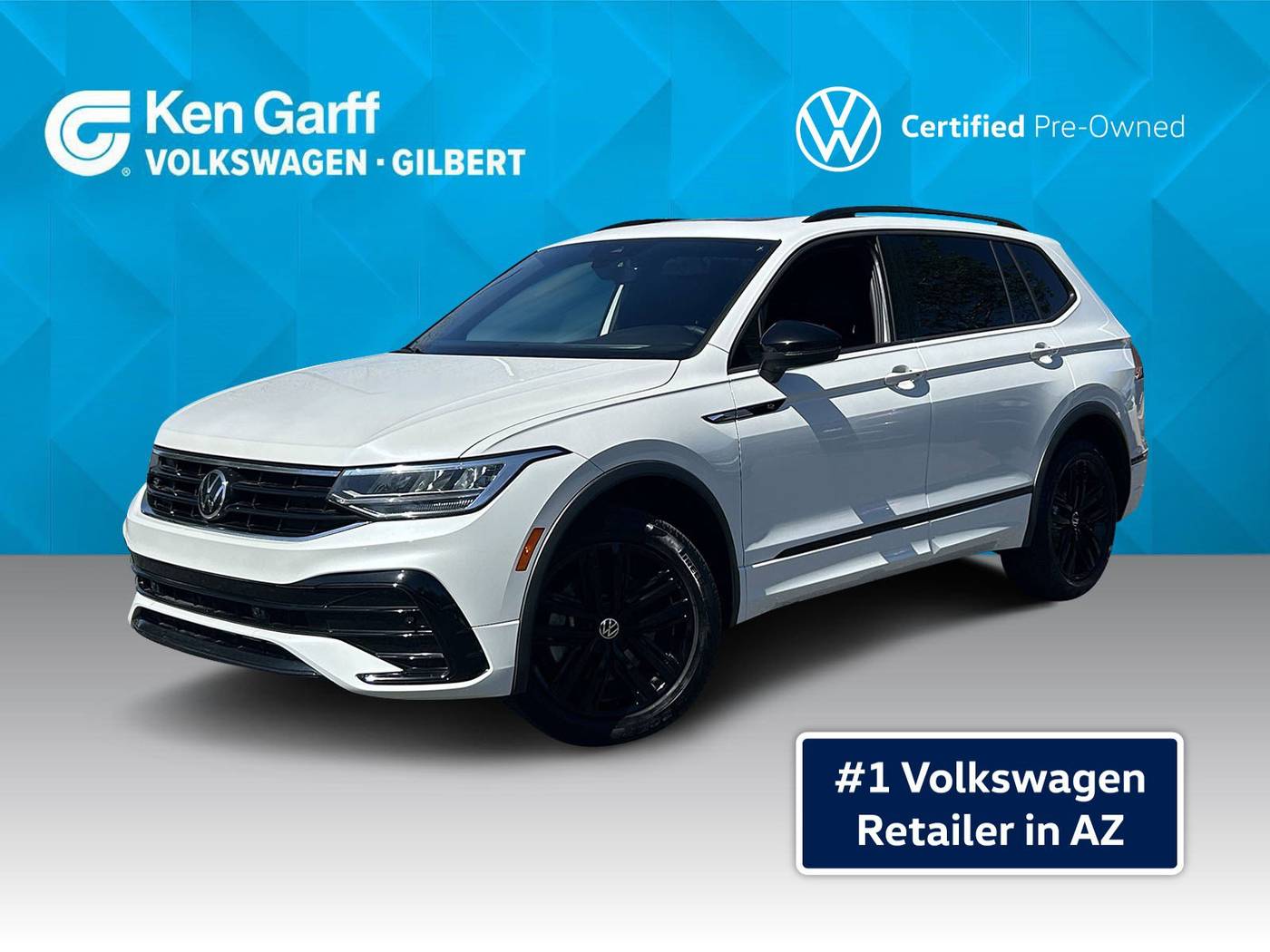 2022 Volkswagen Tiguan SE R-Line Black — SUV — 49,371 mi — Gilbert, AZ