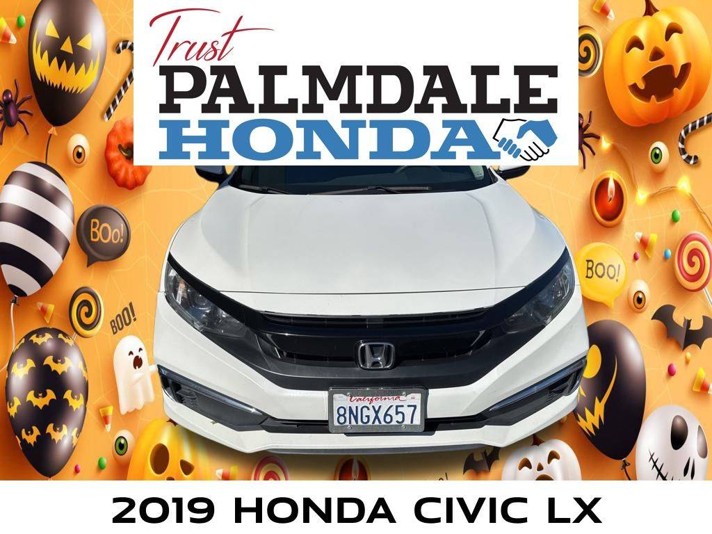 2019 Honda Civic LX — Sedan — 66,338 mi — Palmdale, CA