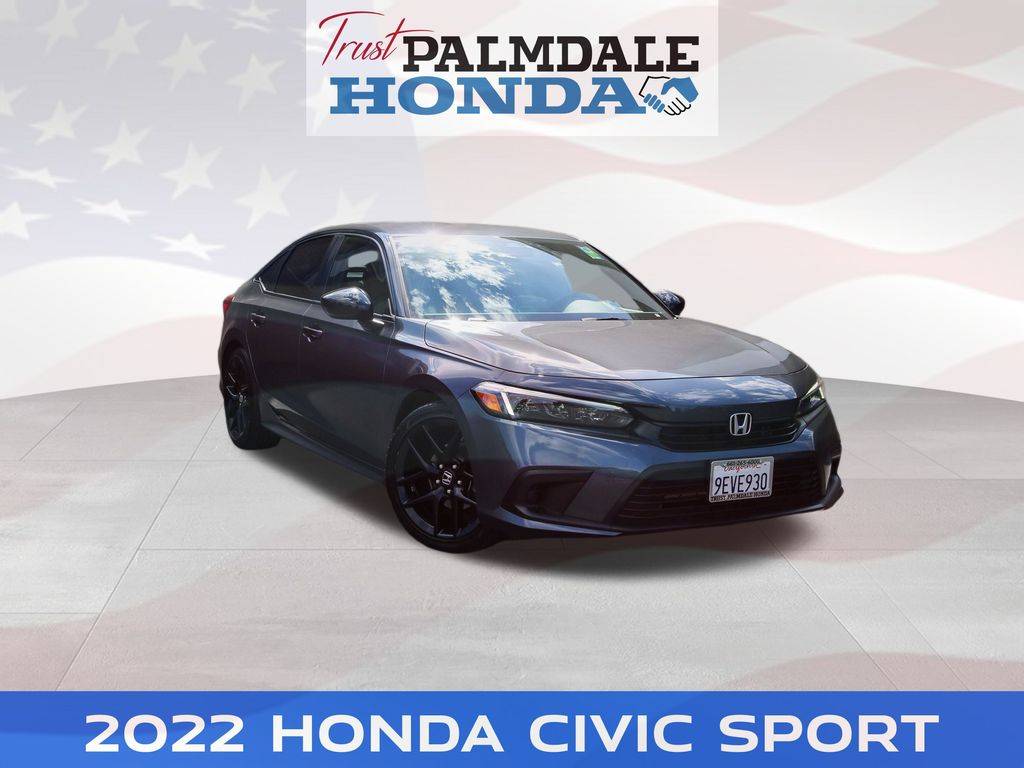 2022 Honda Civic Sport — Sedan — 26,495 mi — Palmdale, CA