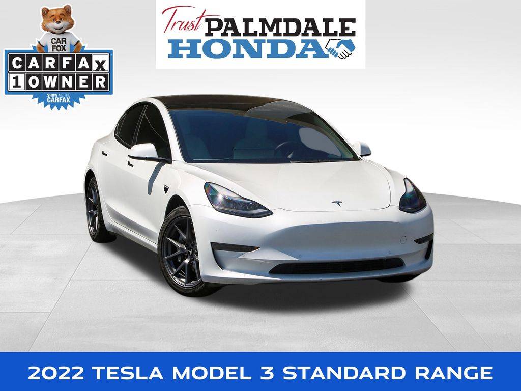 2022 Tesla Model 3 Standard Range Plus — Sedan — 65,387 mi — Palmdale, CA