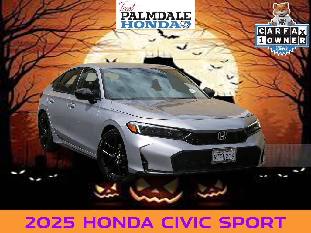 2025 Honda Civic Sport — Hatchback — 3,034 mi — Palmdale, CA