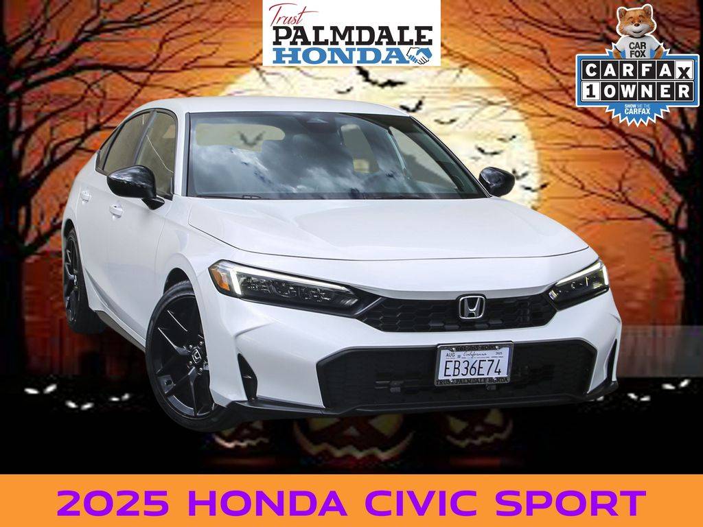 2025 Honda Civic Sport — Hatchback — 934 mi — Palmdale, CA