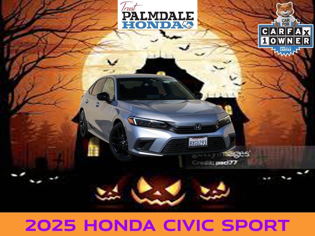2025 Honda Civic Sport — Sedan — 5,606 mi — Palmdale, CA